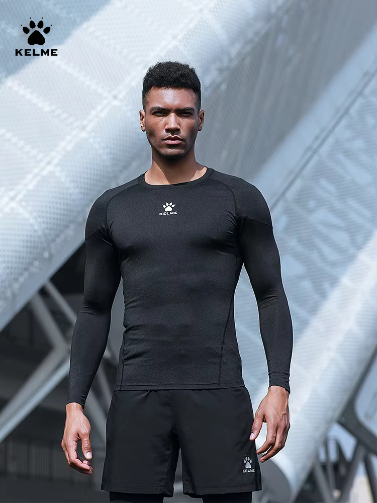 Yoga Fitness Gear - Kelme Heren Outdoor Running T-shirt Sportlegging