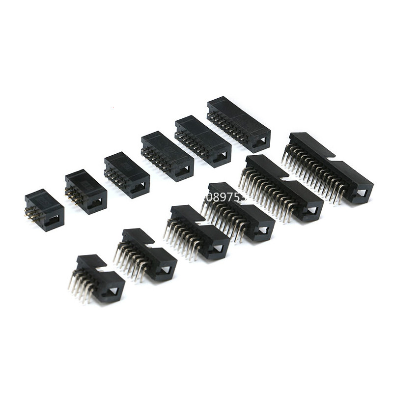 Dip Bar Parallel - 10Pcs DC3 Jtag Isp Socket 2.54Mm