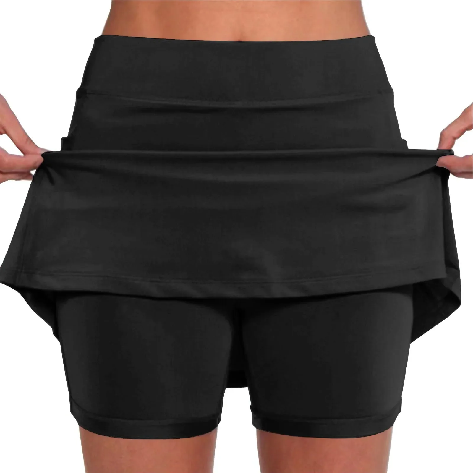 Yoga Fitness Plus - Plus Size Dames Zomer Effen Kleur