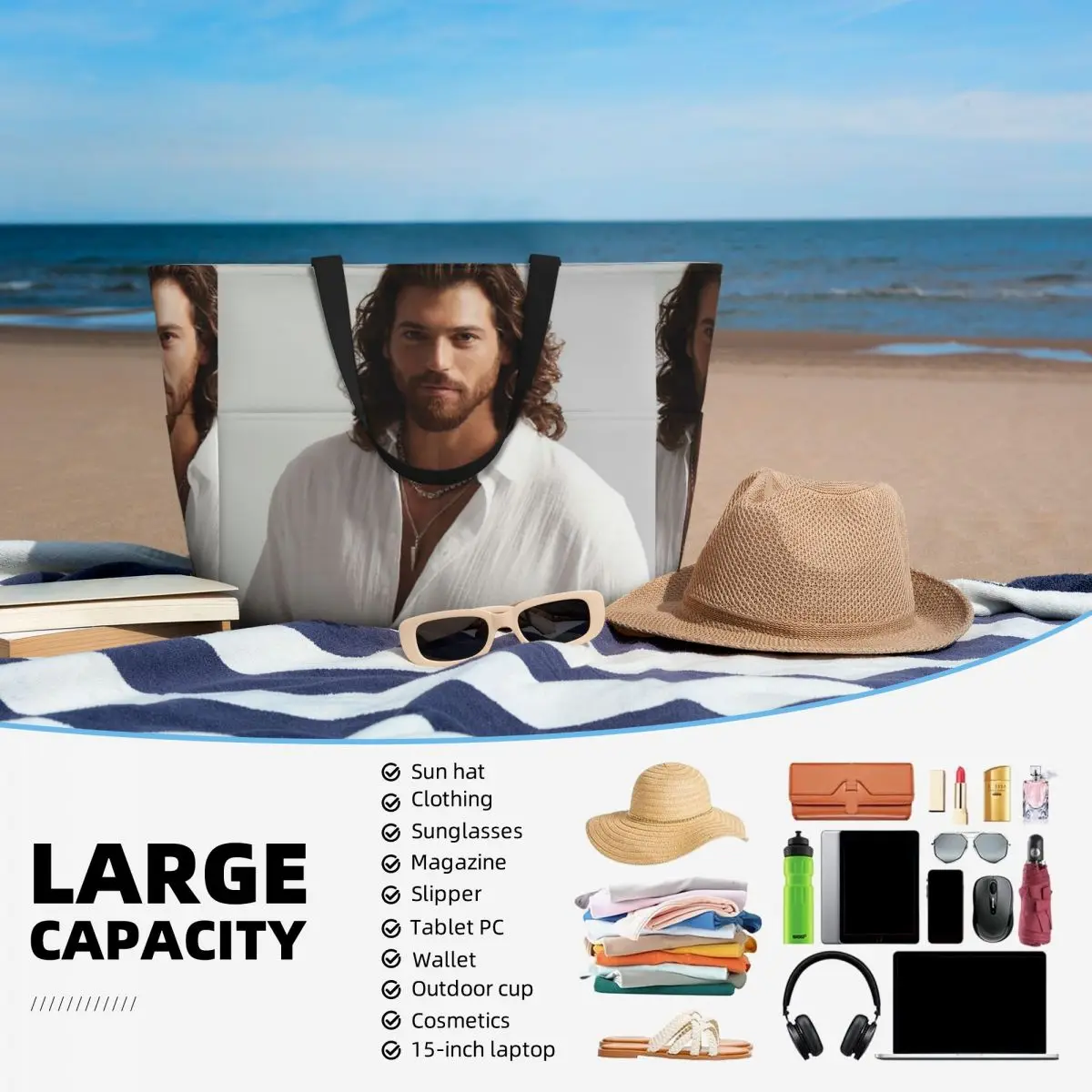 Actor Can Yaman Photo Beach To - Yoga Fitness Photos recensie en prijs