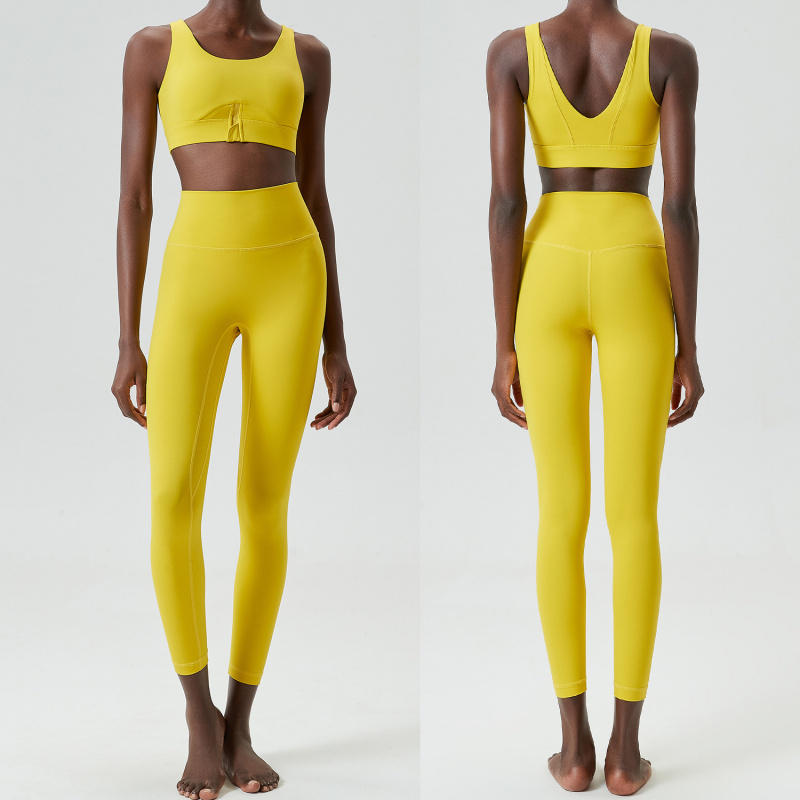 Tweedelige set rits yoga sport - Yoga Fitness Plus recensie en prijs