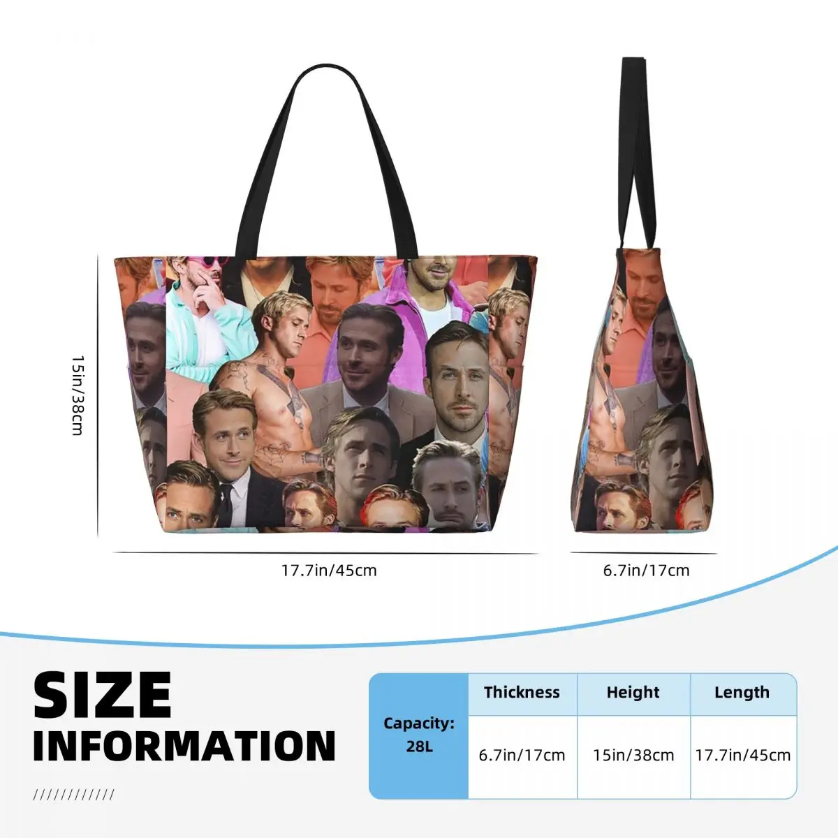 Ryan Gosling Fotocollage Stran - Yoga Fitness Photos recensie en prijs