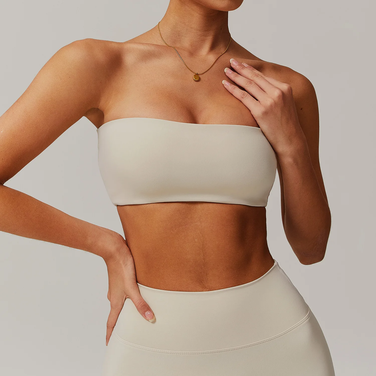 Naadloze dames yoga top, strap - Yoga Fitness Youtube recensie en prijs