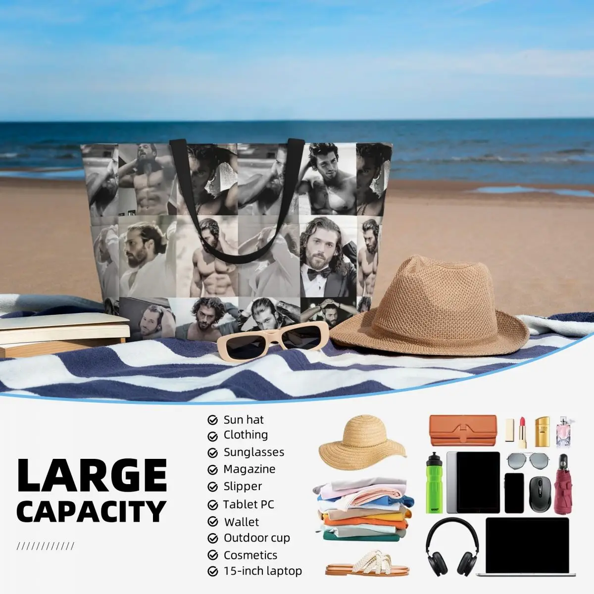 Actor Can Yaman Photo Beach To - Yoga Fitness Photos recensie en prijs