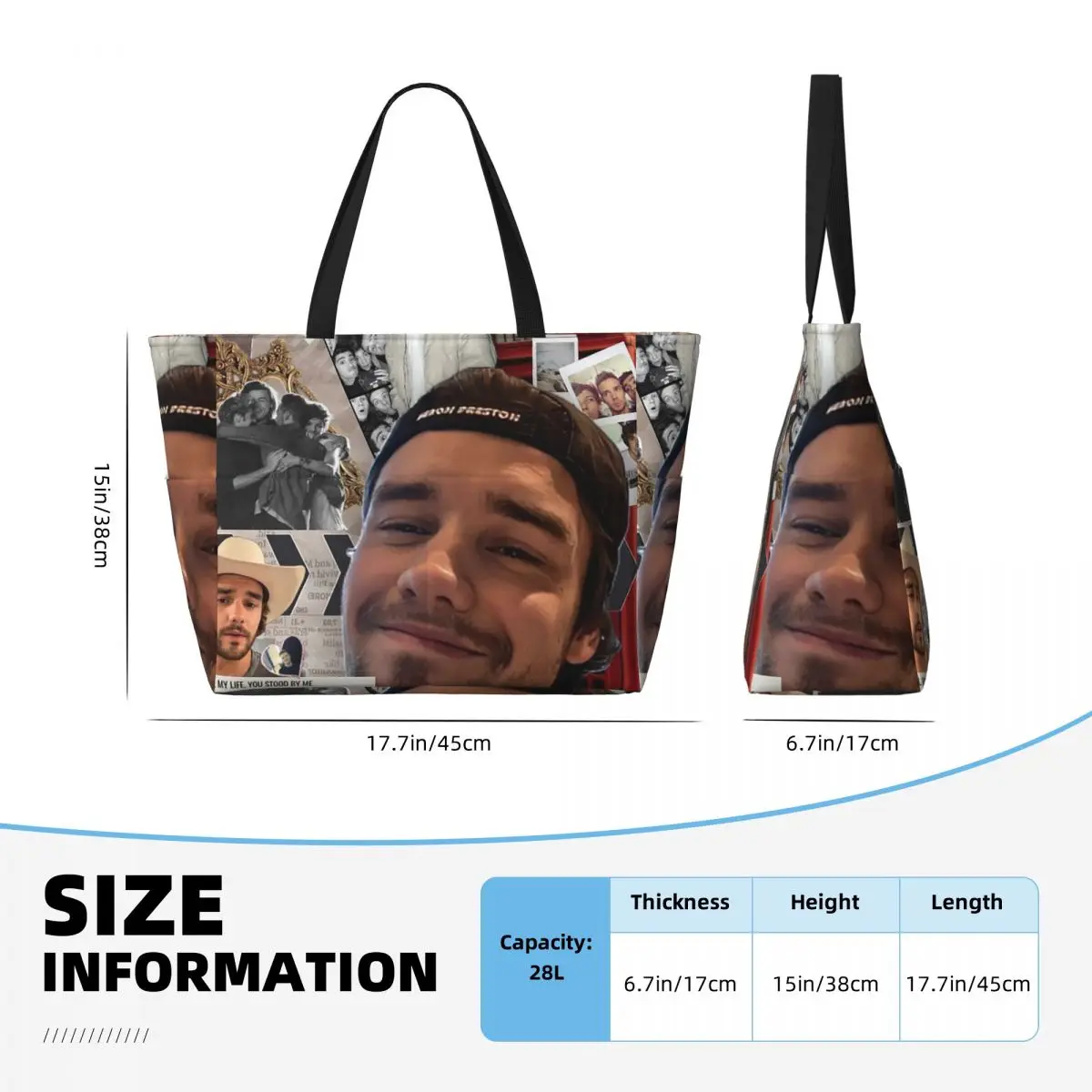 Liam Payne Fotocollage Strandt - Yoga Fitness Photos recensie en prijs
