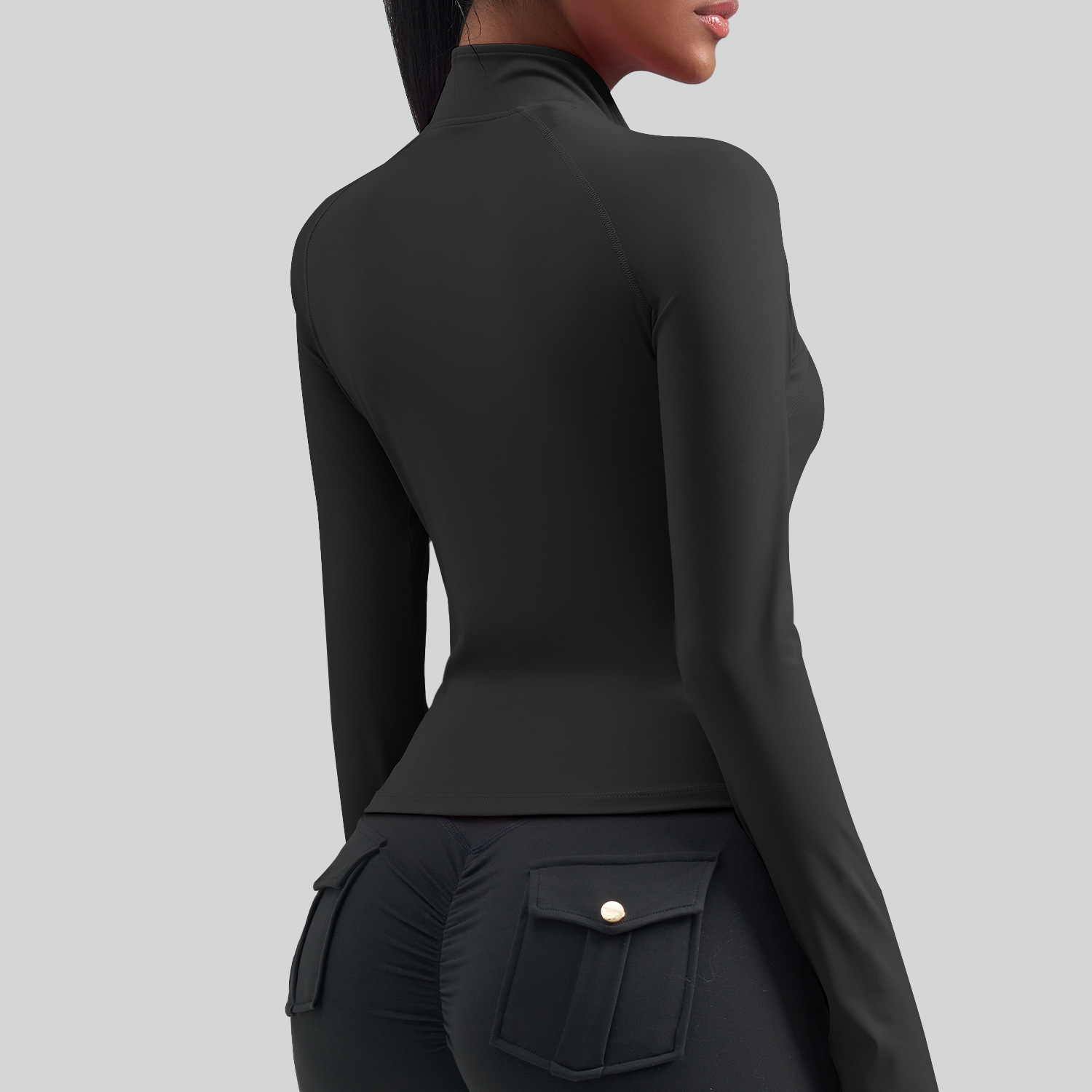 Dames Plus Size Zip Sportjas S - Yoga Fitness Plus recensie en prijs