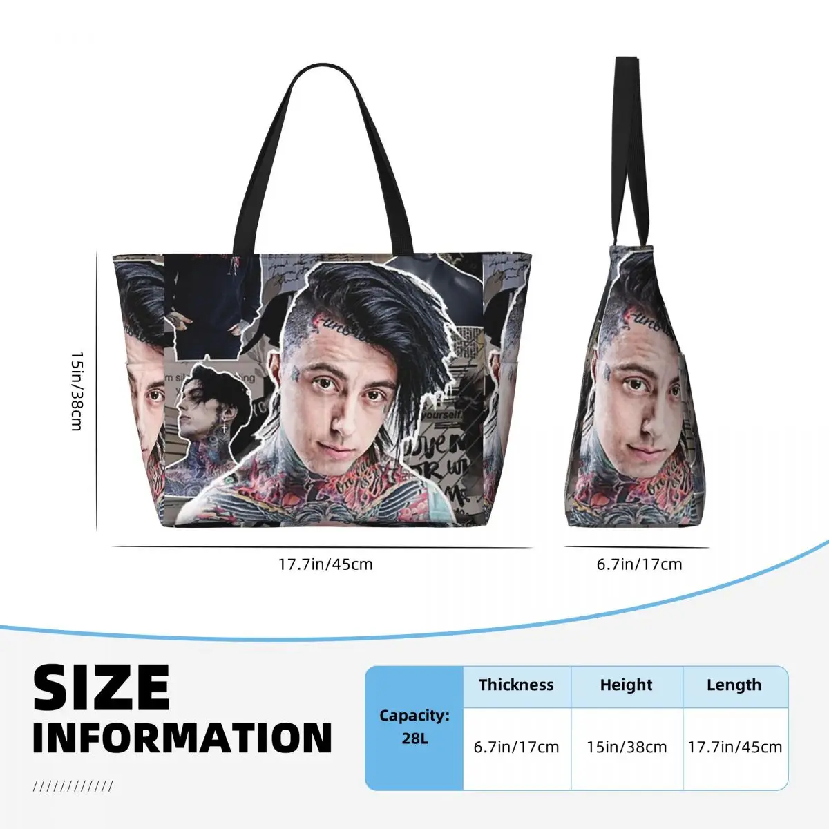 Ronnie Radke Fotocollage Hoge  - Yoga Fitness Photos recensie en prijs
