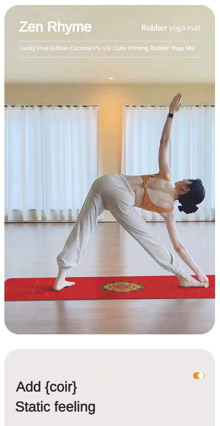 Zen Rijm Frosted Pu Natuurlijk - Zen Yoga Fitness recensie en prijs