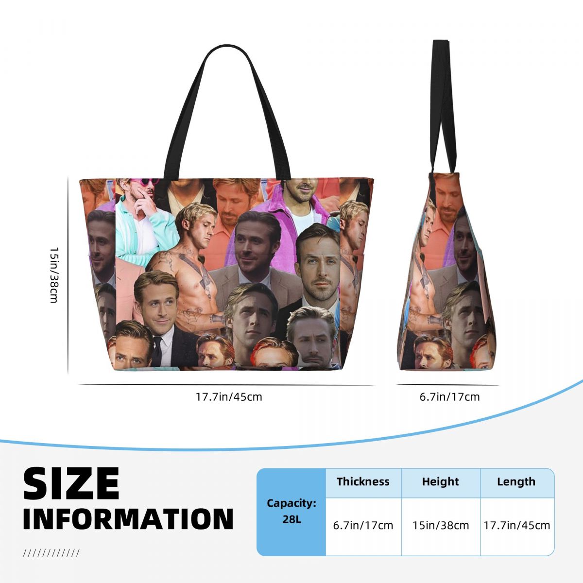 Ryan Gosling Fotocollage Stran - Yoga Fitness Photos recensie en prijs