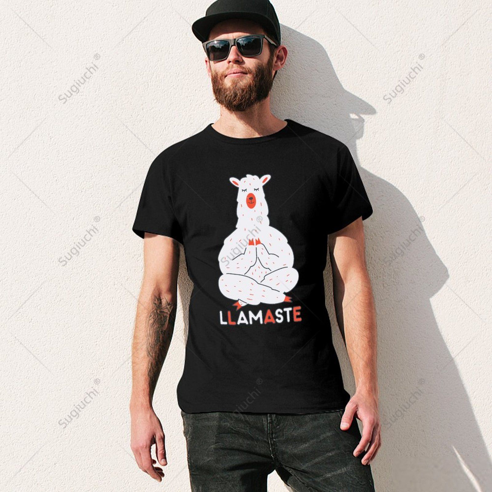 Unisex Mannen Llamaste Grappig - Zen Yoga Fitness recensie en prijs