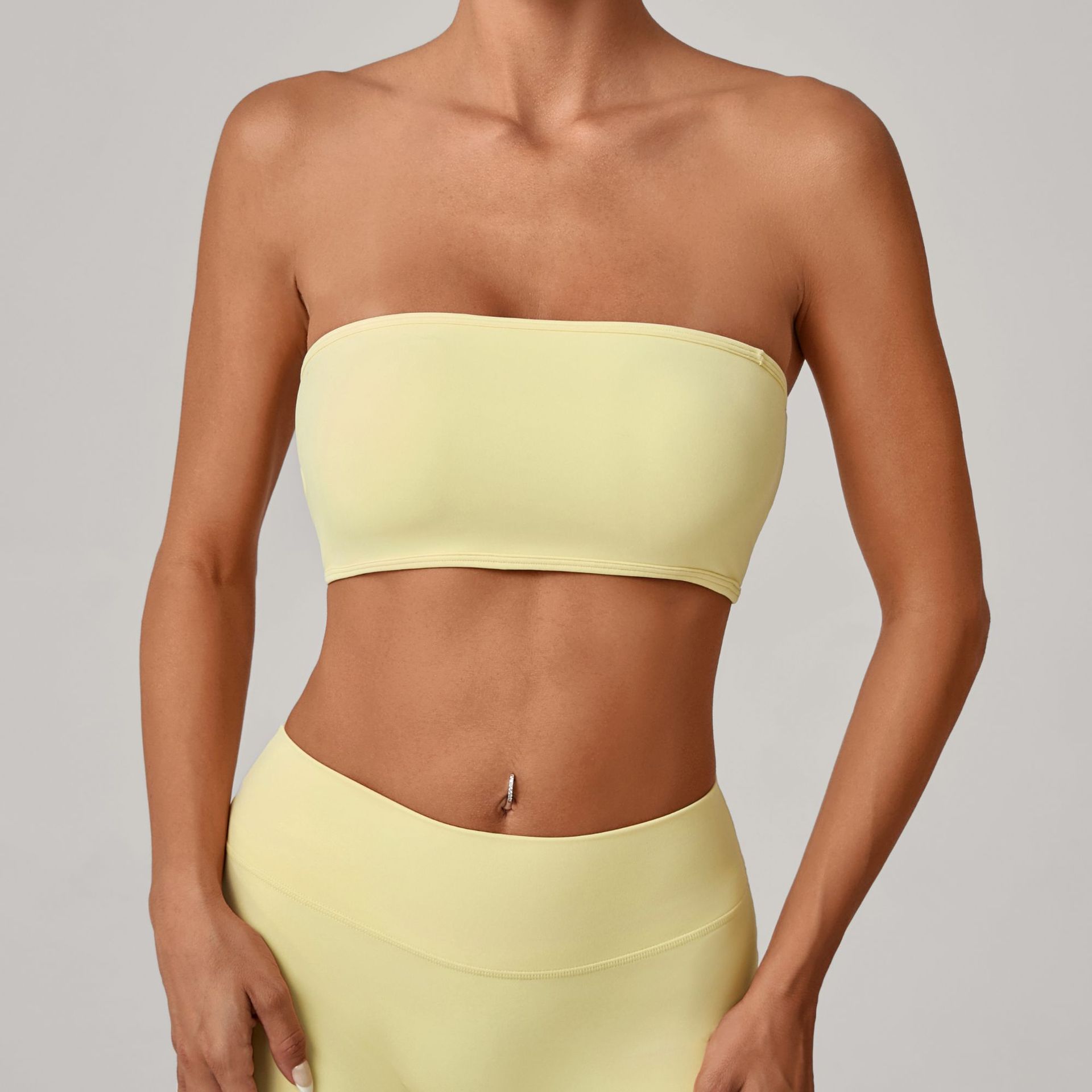 Vrouwen strapless sportbeha gy - Yoga Fitness Youtube recensie en prijs