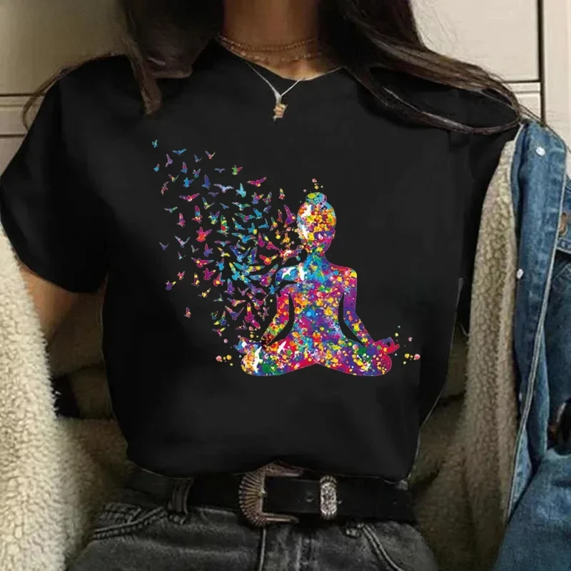 Plus Size Watercolor Chakra Sy - Yoga Fitness Plus recensie en prijs