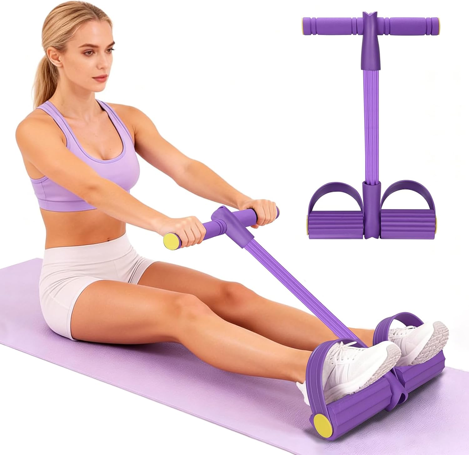 4-buisige weerstandsband Multi - Yoga Fitness Youtube recensie en prijs