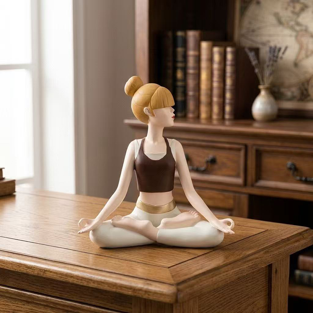 Yoga Girl-standbeeld, harskuns - Zen Yoga Fitness recensie en prijs