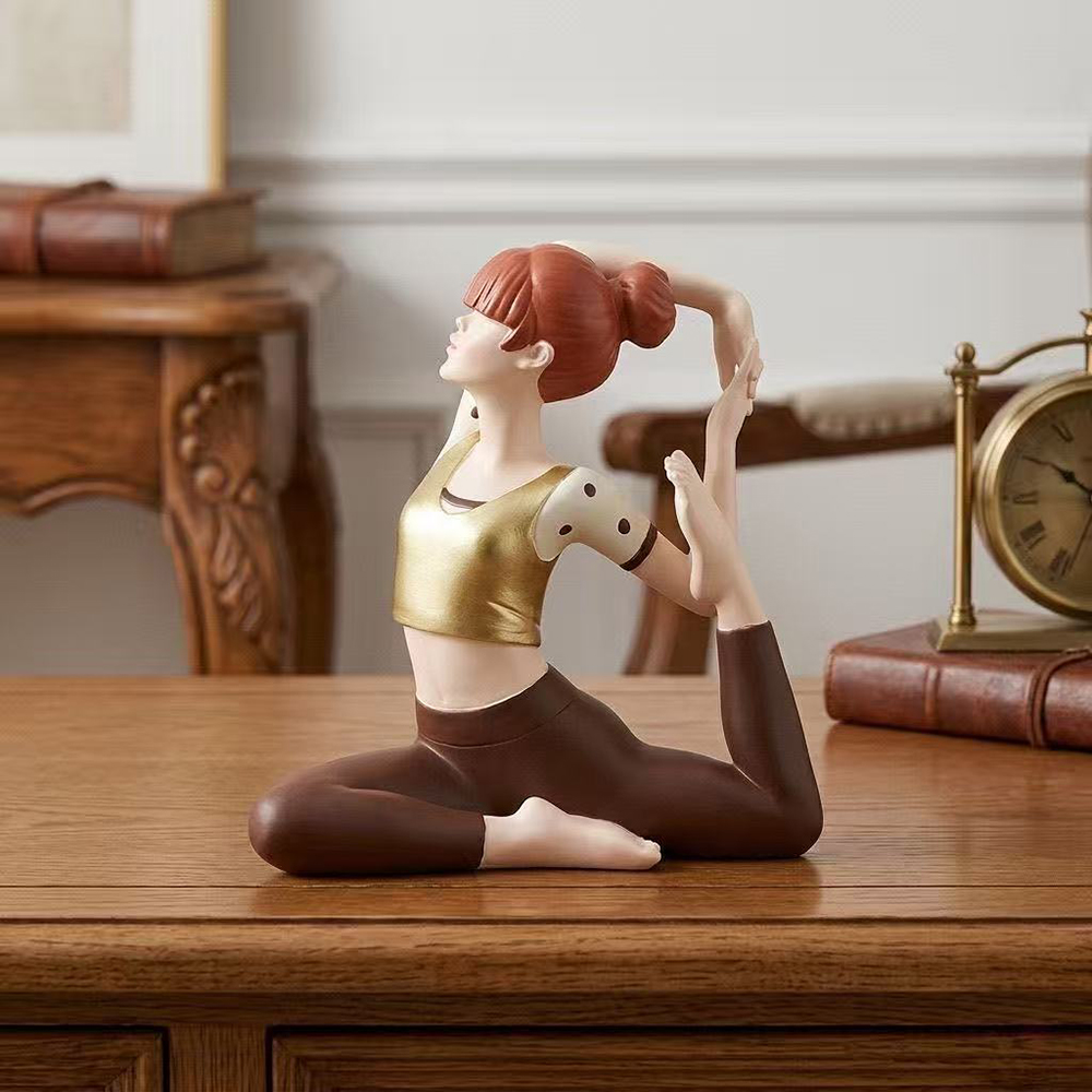 Yoga Girl-standbeeld, harskuns - Zen Yoga Fitness recensie en prijs